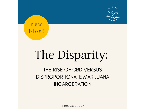 The Disparity: The Rise of CBD as Marijuana Incarceration Persists
